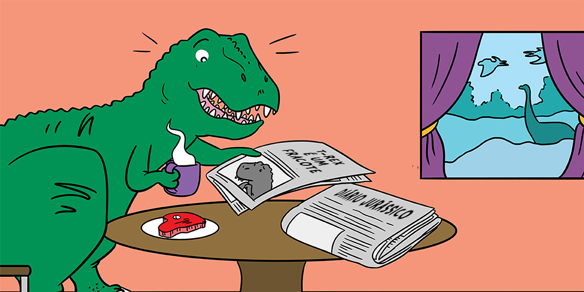 Unesp Para Jovens  O Tyrannosaurus rex era um predador feroz ou um fracote?